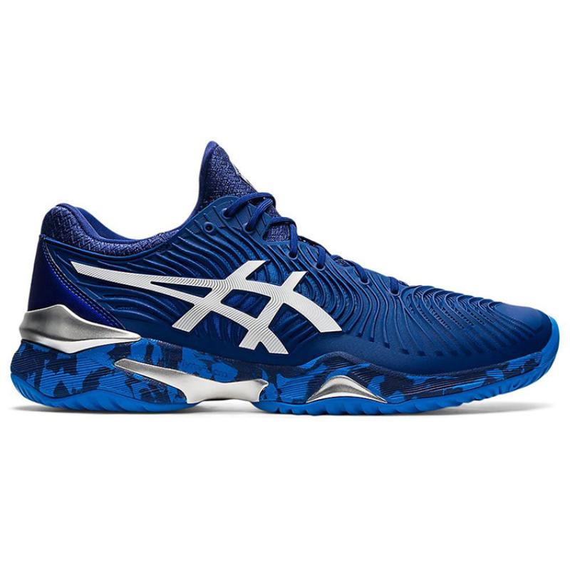 Asics Court Ff Novak Blue Print Camo Sneakers 1041A089-403
