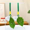 Cute Dragon Boat Festival Zongzi Keychain Plush Ornament