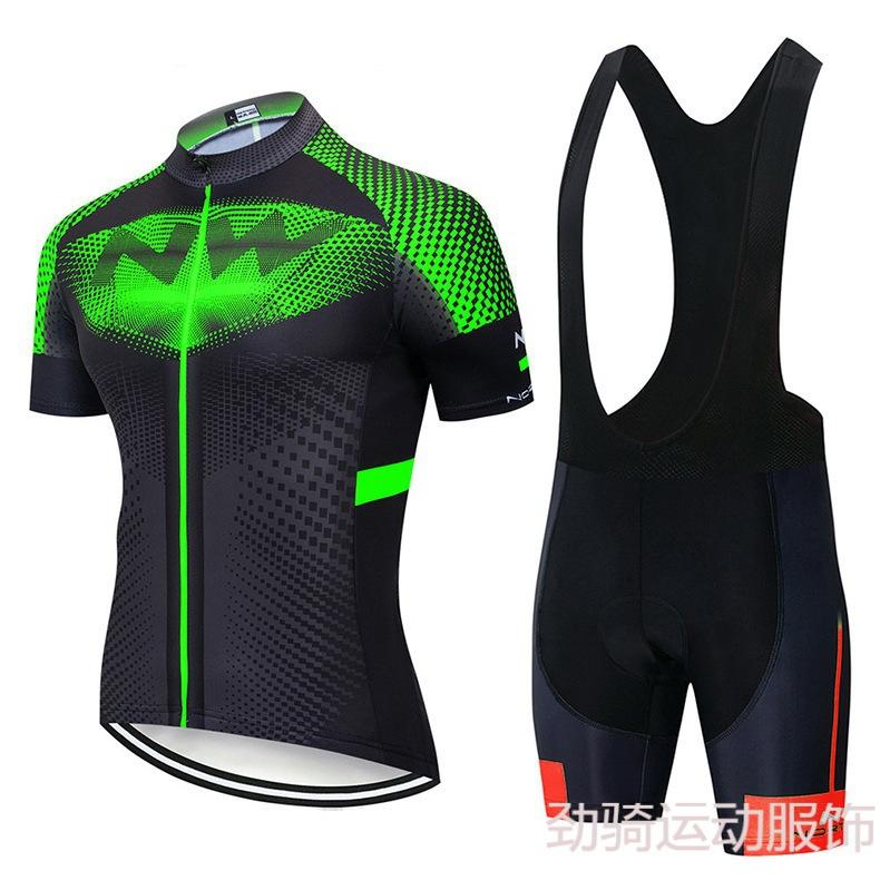 NW Team Edition Short Sleeve Cycling Suit Men's Summer Road Cycling Mountain Suit Sports