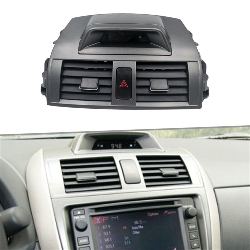Dash AC Outlet  Air Vent Panel with Clock For Toyota Corolla 2009 2010 2011-2013