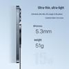 Aluminum Alloy 15W Ultra-Thin Magnetic Wireless Charger, QI Fast Charging Compatible
