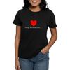 CafePress Rimani Determinato Undertale Maglietta Donna Cotone Maglietta Grafica Scuro