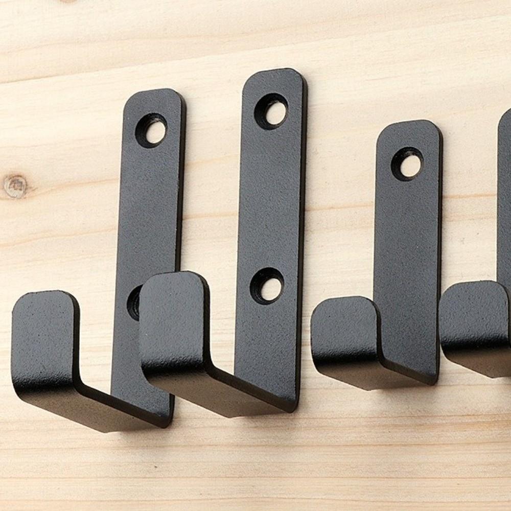 5pcs/set with Screws Wall Hooks Single Claw Hooks Towel Storage Hooks  Kitchen Bathroom Bedrooms