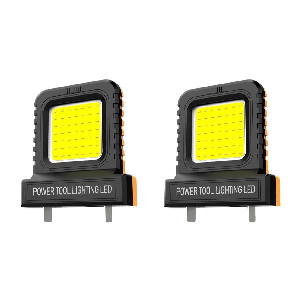 14W Mini LED Work Light 20-21V 14W Inspection Light LED Camping Lantern Long-Lasting Strong Bright Spotlight with 2 Modes