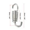 uxcell Universal Stainless Steel Muffler Exhaust Pipe Spring for Motorcycles 43mm Silver Tone 4pcs
