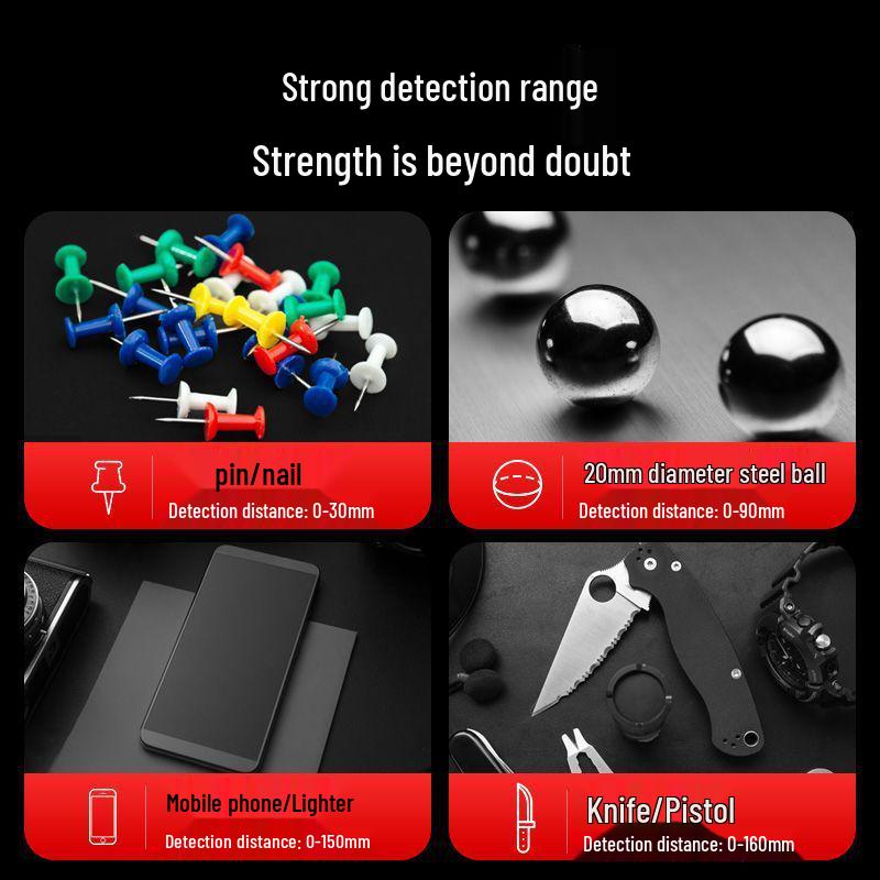 Détecteur de Métaux Portatif Haute Précision pour la Sécurité et la Détection de Téléphones Portables dans les Salles d'Examen