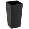 Donica Porto Riflo Czarna H46X25X25 Cm
