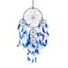 Dream Catcher Traditional Indian Dreamcatcher Wall Art for Bedrooms, Home Wall, Hanging Design, Height (Blue),Metal