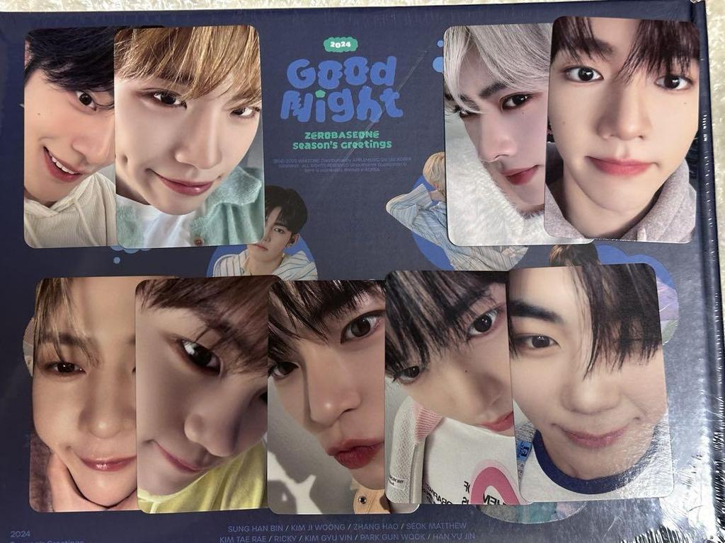 [USED] ZB1 Sea Green 2024 Good Night SNOWSHOP Bonus