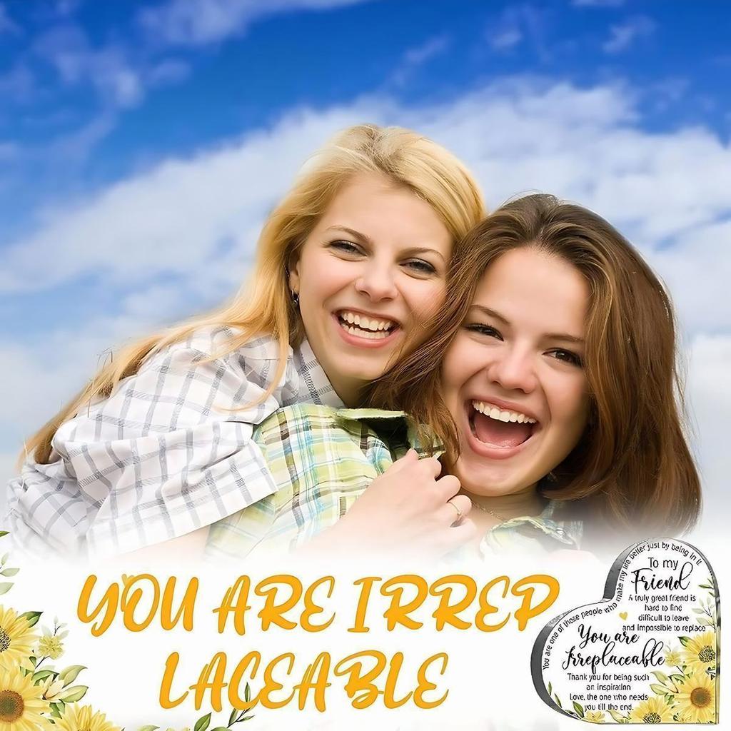 A Gift for a Friend, a Badge for a Friend, the Best Sunflower Gift, Birthday Gift