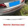 For Acura TLX 2018     Steel Rear Trunk Tailgate Lid Cover Door Frame Lid Tailgate Strip Trim Accessories
