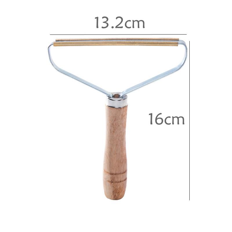 1Pcs Portable Lint Remover, Pet Hair Cleaner, Carpet Scraper, Reusable Manual Double Sided Lint Razor Tool