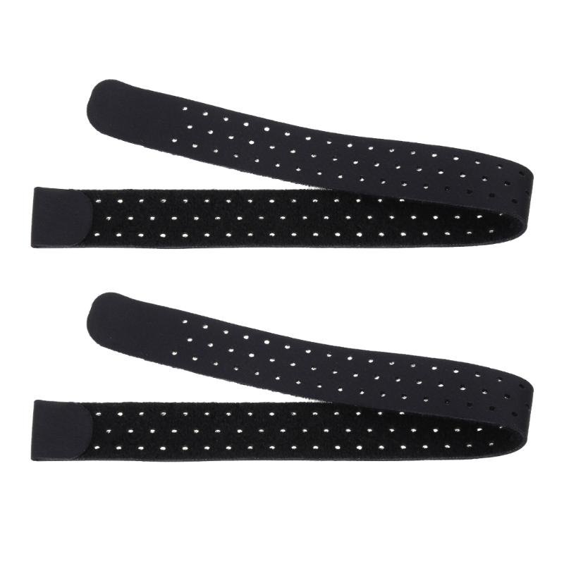 2Pcs Replacement Armband Strap Adjustable Heart Rate Monitor Armband Band for Sport Universal Elastic Sport Wrist Strap2