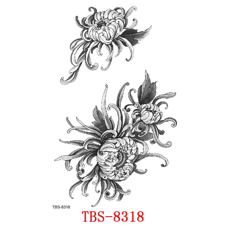 Waterproof Tattoo Sticker, Totem Character Tattoo Sticker Tattoo