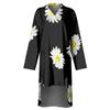 Fashion Women's Printed Blouse Loose Holiday Shirt Long Sleeve Dress