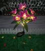 Solar Flowers Decorative Lights, Outdoor Garden Waterproof Flower Lights, Solar Stake Lights Home Decor