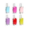 Mini False Eyelash Storage Trolley Case - Solid Color Cosmetics Suitcase Toy