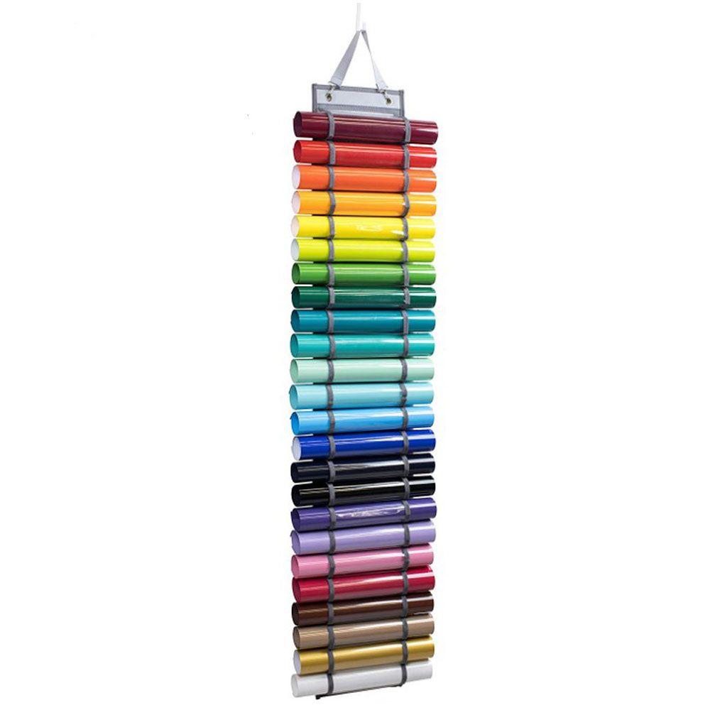 Application Wrapping Paper Hanging Organizer Storage Wall Mount Storage Rack Vinyl Roll Holder