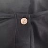 Spring/Summer Women's Sleeveless Button Vest Dress with Double Pockets - Solid Color, Loose Fit