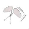 2 Pieces Motorcycle Rear View Mirrors High Replace Accessories