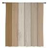 Vintage Khaki Brown Gradual Wood Grain Sheer Curtains for Living Room Decoration Window Curtain Kitchen Tulle Voile Drapes