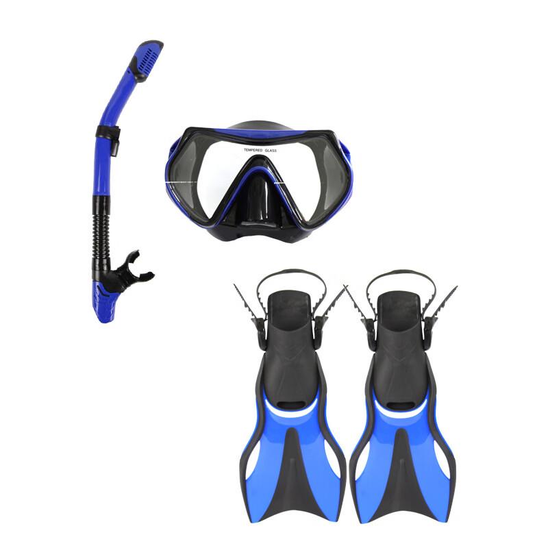 Diving Mask and Dry Snorkel Set