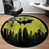 1pc Batman Office Round Area Rug, Under Office Chairs Bedroom Living Room Home Decor, Room Deco, Available in Various Sizes147