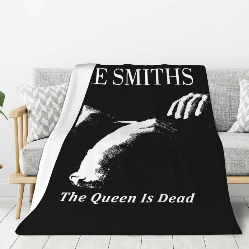 Custom Alternative Rock Band Smiths Blanket 3D Printed Soft Flannel Fleece Warm Throw Blankets for Travel Bedding Couch Quilt