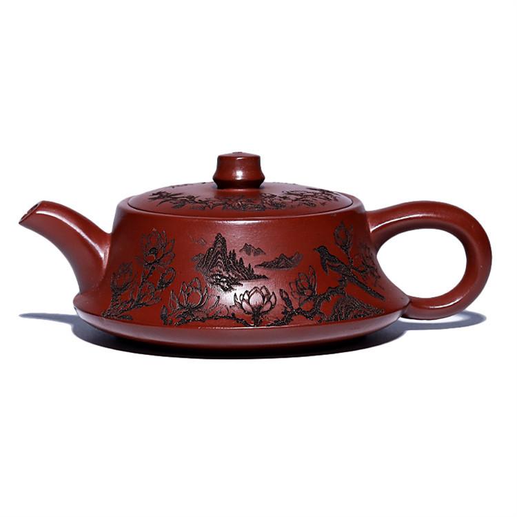 

150ml Exquisite Yixing Purple Clay Teapots Handmade Zhuchu Pot Raw Ore Dragon s Blood Sand Mud Kettle Chinese Zisha Tea Set Gift