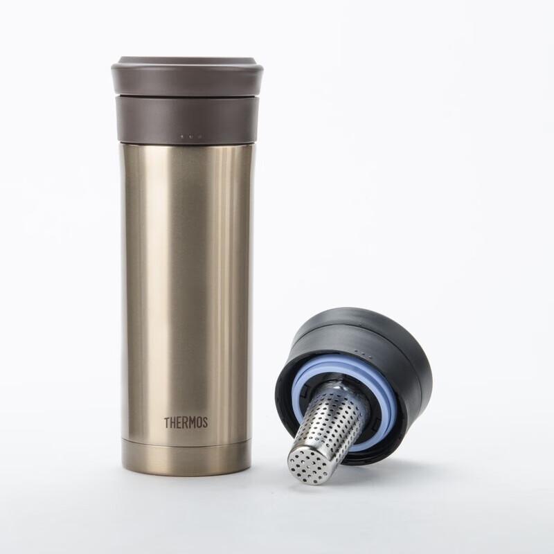 Thermos Stainless Steel Insulated Bottle with Tea Infuser