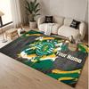 Personalized Crystal Velvet Carpet Sporting CP Pattern Non Slip Floor Rug