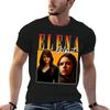 Tričko Elena Gilbert t shirt muž luxusní anime tričko trička pro muže slim fit Tričko