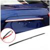 Soft Carbon Fiber Rear Door Trunk Lid Cover Trim For Maserati Ghibli 2014-