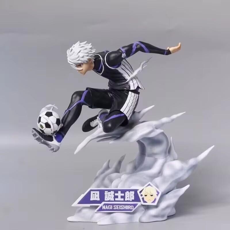 

Blue Lock Figures Nagi Seishiro Anime Figure Football Action Figurine Pvc Model Desk Collection Room Statue Doll Birthday Gifts NO BOX