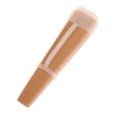 1Pc Wooden Kazoo Kazoo Wooden Flute Accompaniment Beginners Flute Are Simple Easy To Learn And Play The Instrument