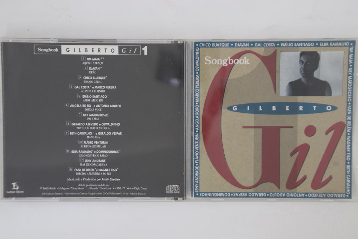 

CD РАЗНЫЕ ИСПОЛНИТЕЛИ - Songbook Gilberto Gil Том 1 НЕТ LUMIAR Бразилия Латинский Б/У