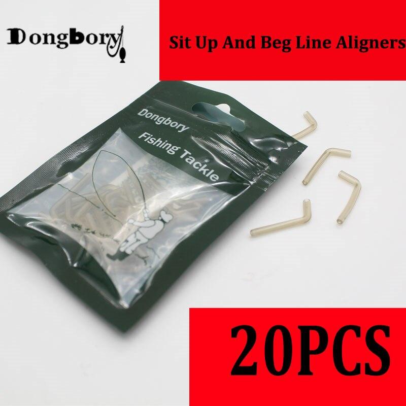 20 szt. Haczyki nakładki na karpia akcesoria wędkarskie Sit Up Beg Line Aligner Withy Pool karpia zestaw wędkarski włosy Chod rigs terminal Tackle