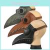 Steampunk Doctor Schnabel Mask Latex Fågelnäbb Halloween Kostymtillbehör För Cosplay