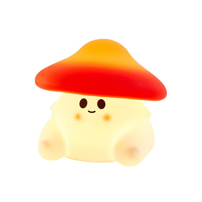Mushroom Silicone Tap Night Light