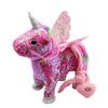 35cm Electric Walking Unicorn Plush Funny Toy Talking Toy Unicorn Singing Music Stuffed Toy for Children Kids Gift