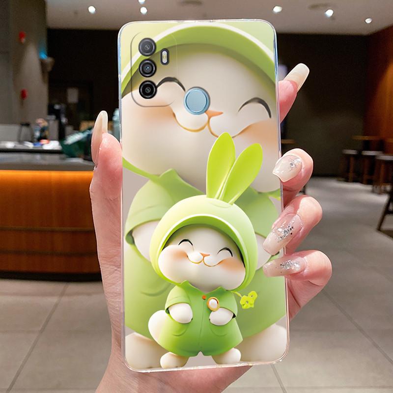 For OPPO A53S Case Oppo A53 Phone Case Oppo A33 A53 2020 A53S 4G Cute Cool Dragon Boys Girls Transparent Silicone TPU Back Cover