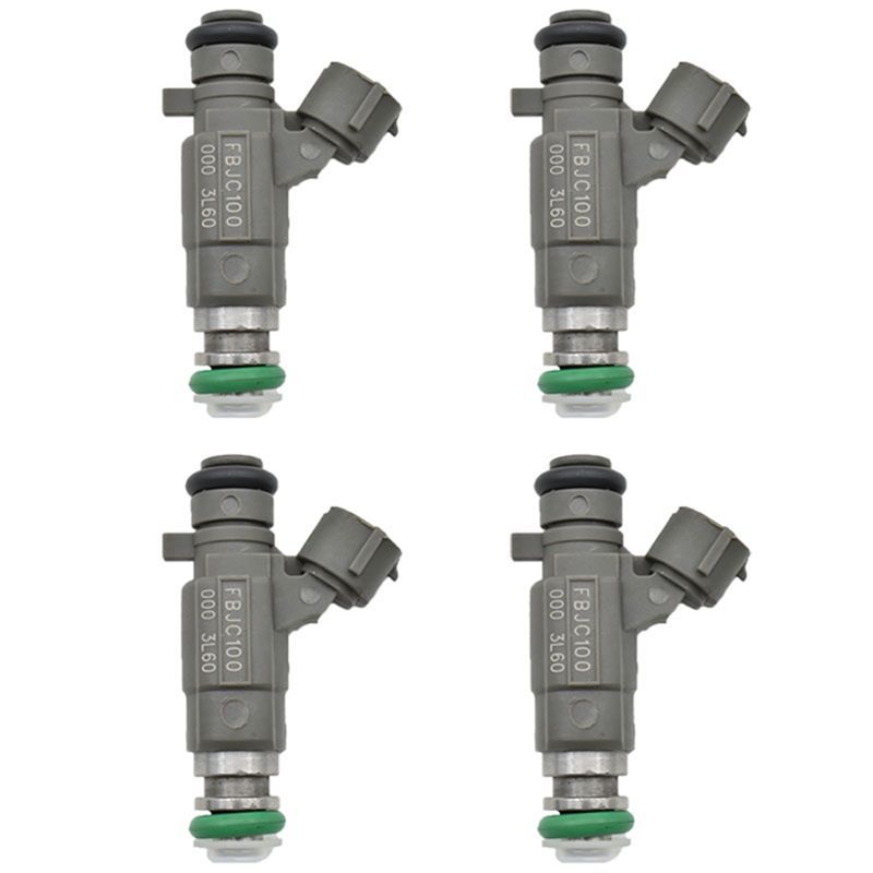 Authentic 4Pcs Fuel Injector Nozzle 16600-5L700 FBJC100 For Nissan For Infinity 2.0 3.0 3.5 V6 Engine