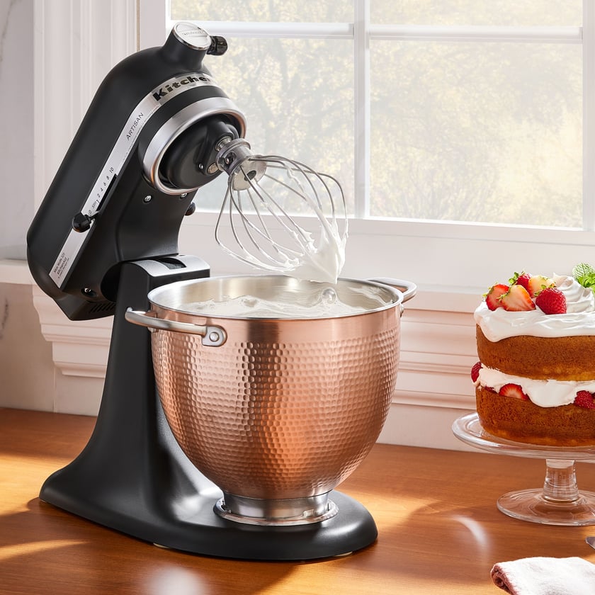 4,8L Dekorativní nerezová řemeslná mísa 5 barev Kitchenaid: Kovaný měď