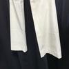 NEW Tag Unused Japan Le Souk Flare Slacks Pants 34 Women S Inset 83cm White Bottoms Trousers(USED)