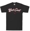 Streetwise Left Coast Graphic T-Shirt Black M-L-XL-2XL-3XL<wbr/>-4XL-5XL Unisex T-Shirt