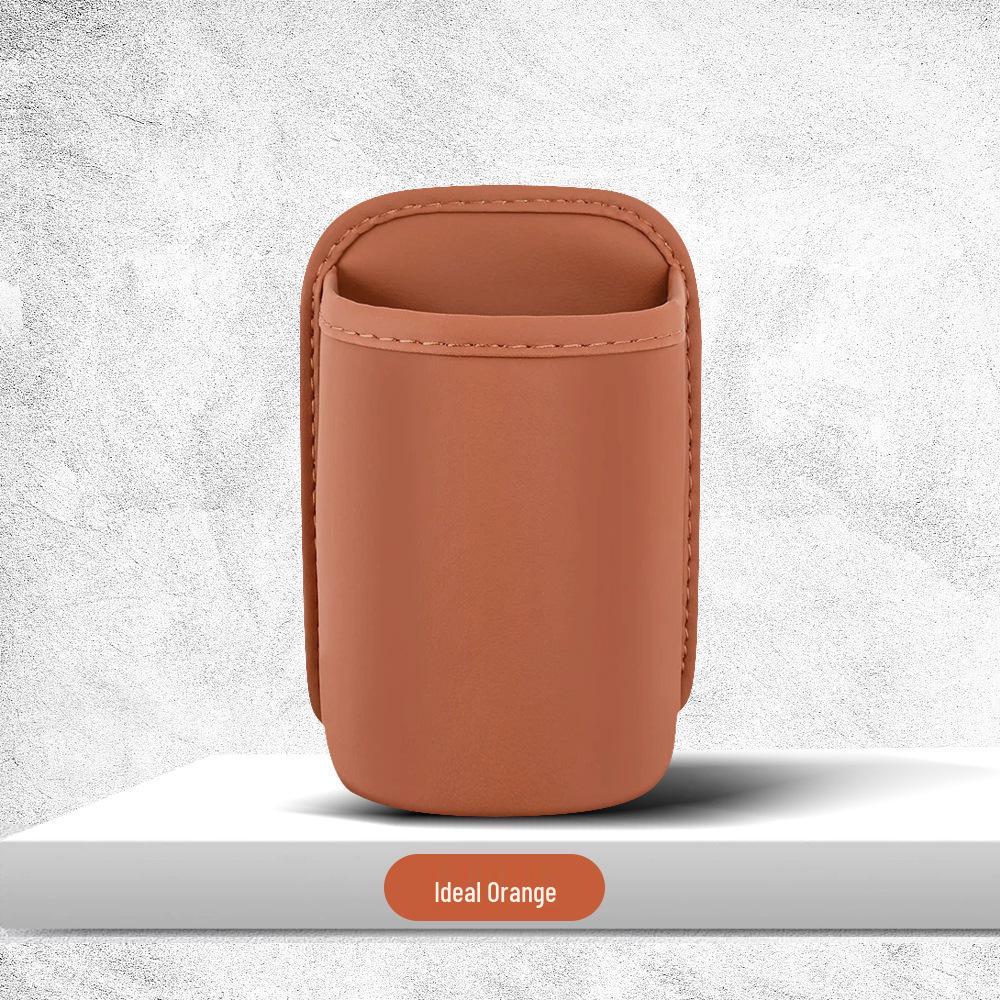 Car Door Side Storage Bag & Cup Holder with Trash Can and Phone Holder