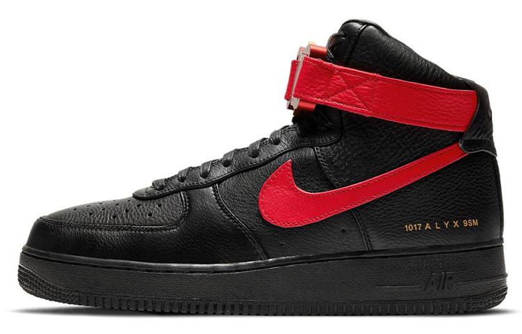 

Nike Air Force 1 High 1017 Alyx 9SM Black Red CQ4018-004 38.5