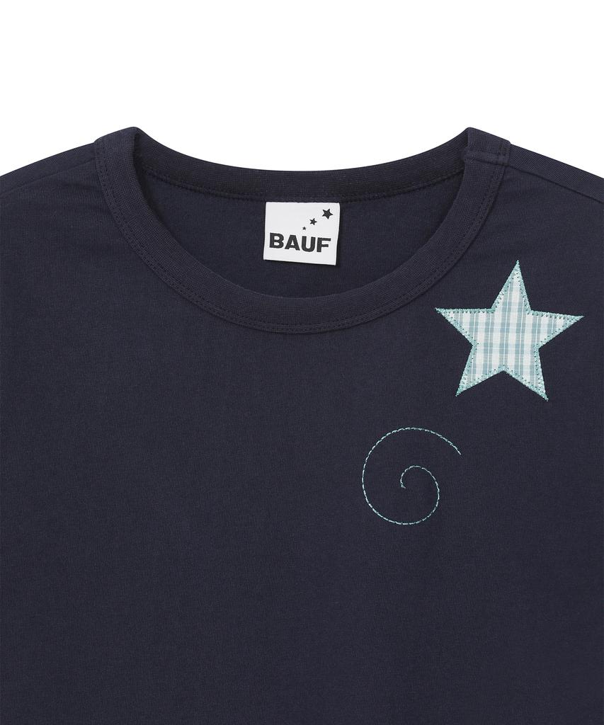 BAUF B Star Slim Fit T-Shirt [Navy]