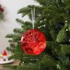 Faceted Christmas Tree Ornament Plastic Faceted Tree Ornament  Window Hanging Decor