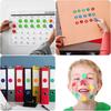 4000 Pcs Color Dot Stickers - 3/4" Round Coded Labels for Organization in Office, Classroom, or Home Teaching Events, Garage Sales & More- Polka Dot